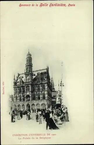 Ak Paris, Belgischer Palast, Weltausstellung 1900