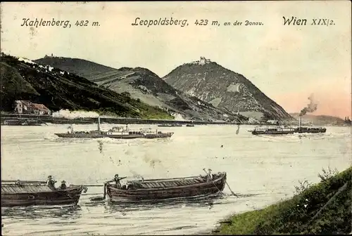 Ak Wien XIX. Döbling, Kahlenberg, Leopoldsberg