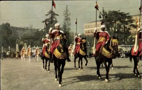 Ak Madrid Spanien, Maurische Garde des Generalissimus