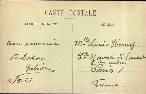 Ak AOF Senegal, Dorfeingang