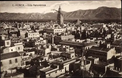 Ak Murcia Stadt Spanien, Panorama