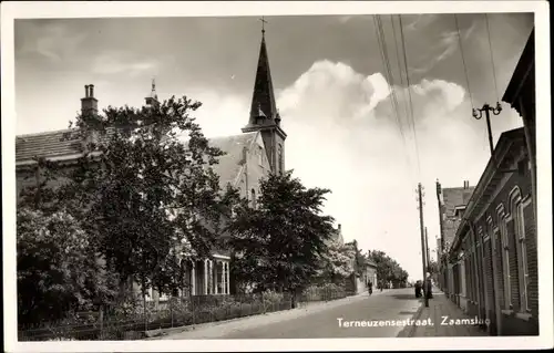 Ak Zaamslag Zeeland Niederlande, Terneuzensestraat