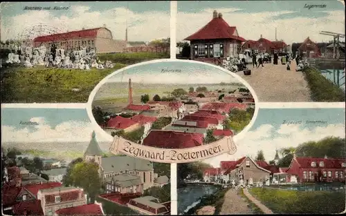 Ak Zegwaart Zegwaard Südholland, Ortsansichten, Häuser, Kinder