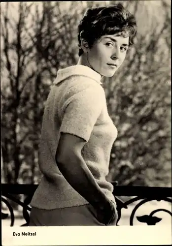 Ak Schauspielerin Eva Neitzel, Portrait, DEFA Film