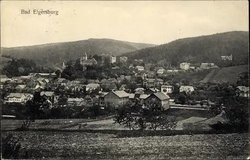 Ak Elgersburg in Thüringen, Panorama