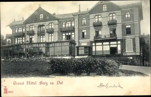 Ak Berg en Dal Gelderland Niederlande, Hotel