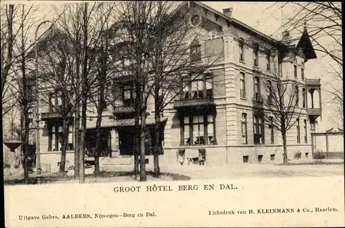 Ak Berg en Dal Gelderland Niederlande, Hotel