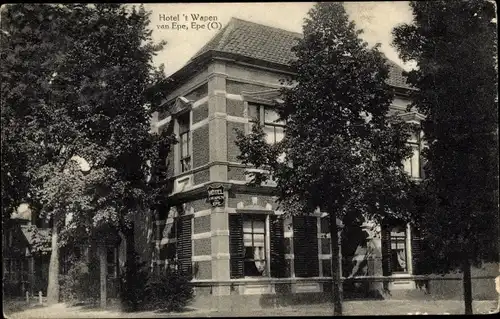 Ak Epe Gelderland Niederlande, Hotel 't Wapen