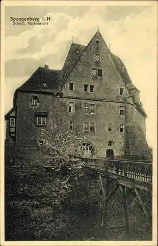 Ak Spangenberg in Hessen, Schloss