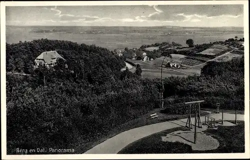 Ak Berg en Dal Gelderland Niederlande, Panorama