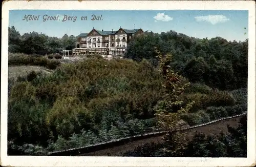 Ak Berg en Dal Gelderland Niederlande, Hotel Groot