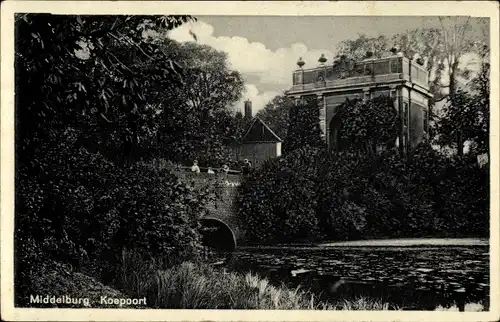 Ak Middelburg Zeeland Niederlande, Koepoort