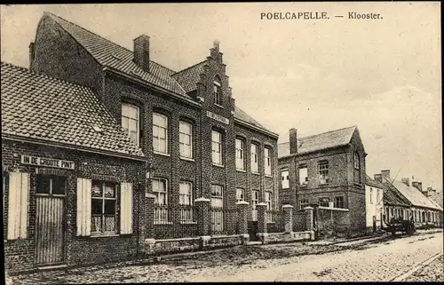 Ak Poelkapelle Westflandern, Klooster
