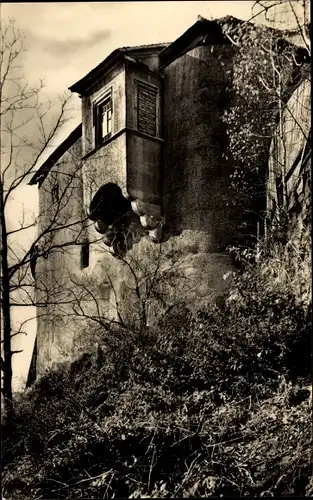 Ak Ronneburg in Thüringen, Ältester Teil der Burg