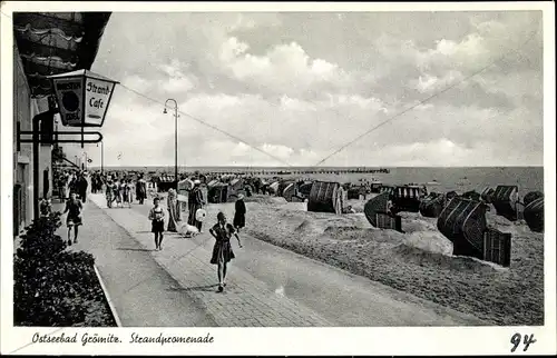 Ak Grömitz in Ostholstein, Strandpromenade