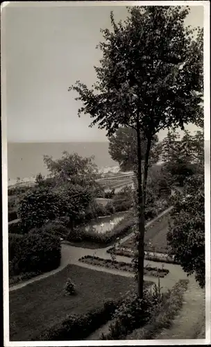 Foto Ak Ostseebad Grömitz in Holstein, Blick vom Hotel zur Schönen Aussicht