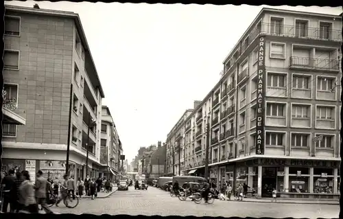 Ak Boulogne sur Mer Pas de Calais, Rue Thiers, Grande Pharmacie de Paris