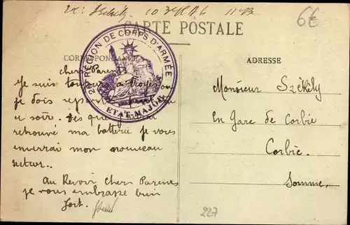 Ak Troyes Aube, Le Musee, Le Pavillon Audiffred