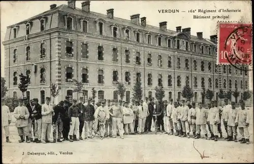 Ak Verdun-Meuse, Infanterieregiment, Hauptgebäude