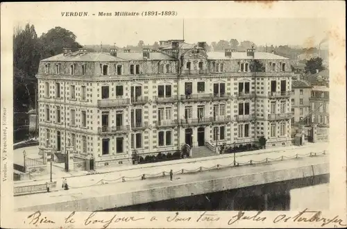 Ak Verdun-Meuse, Militärmesse