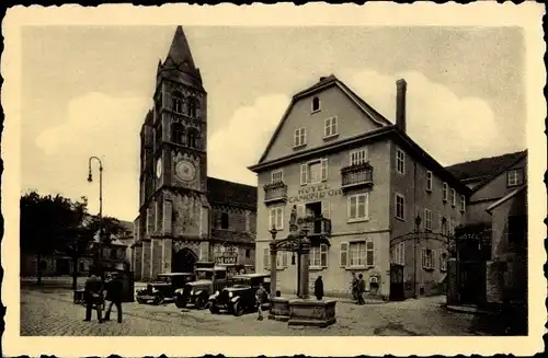 Ak Guebwiller Gebweiler Alsace Haut Rhin, Hotel du Canon