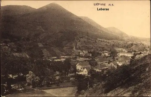 Ak Lièpvre Leberau Alsace Haut Rhin, Panorama