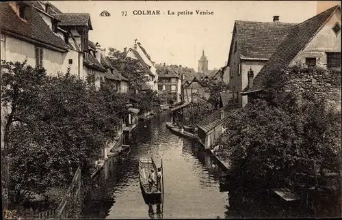 Ak Colmar Kolmar Elsass Haut Rhin, Klein-Venedig