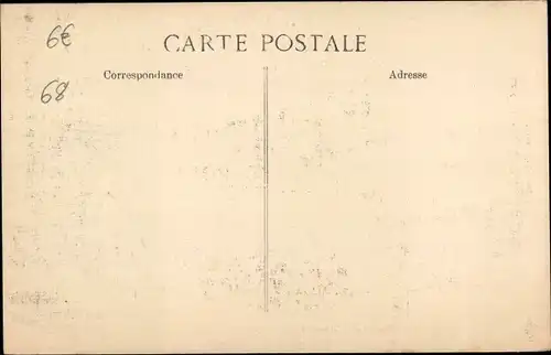 Ak Neuf Brisach Neubreisach Alsace Haut Rhin, Der europäische Konflikt im Jahr 1914, Porte de Colmar