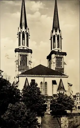 Ak Oelsnitz im Vogtland, Jakobikirche