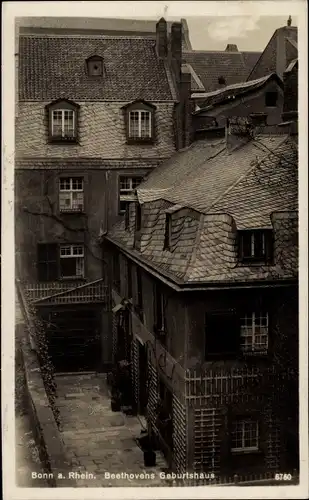 Ak Bonn am Rhein, Beethovensgeburtshaus
