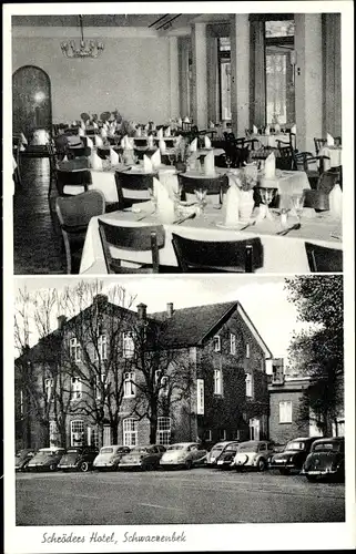 Ak Schwarzenbek in Schleswig Holstein, Schröders Hotel