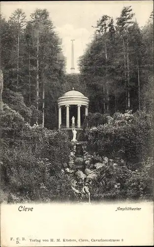 Ak Kleve am Niederrhein, Amphitheater