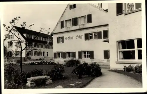 Foto Ak Immenstaad am Bodensee, Gasthof Schiff