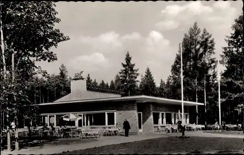 Ak Pfungstadt, Autobahn Rasthaus Pfungstadt West
