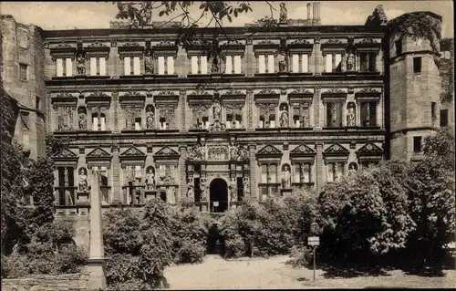 Ak Heidelberg am Neckar, Otto Heinrichsbau