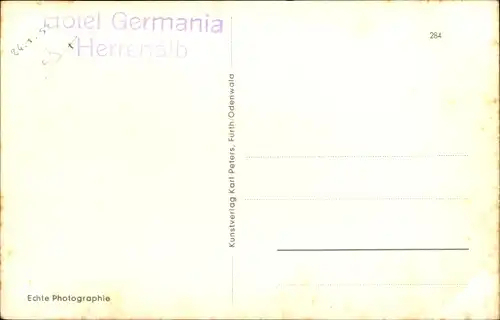 Ak Bad Herrenalb im Schwarzwald, Luftbild