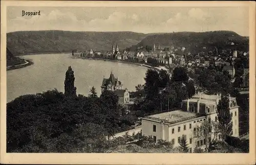 Ak Boppard am Rhein, Panorama