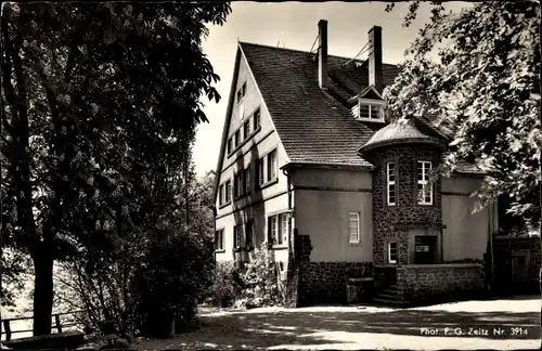 Ak Niedermendig Mendig in der Eifel, Naturfreundehaus Laacher See