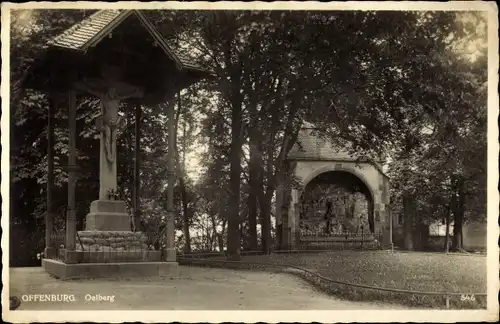 Ak Offenburg in Baden Schwarzwald, Oelberg