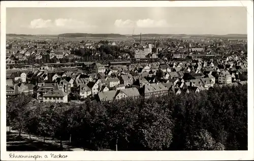 Ak Schwenningen am Neckar, Ortsansicht