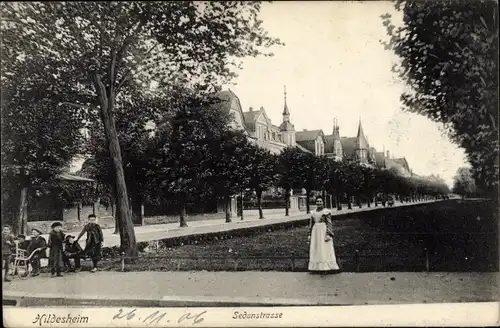 Ak Hildesheim in Niedersachsen, Sedanstraße