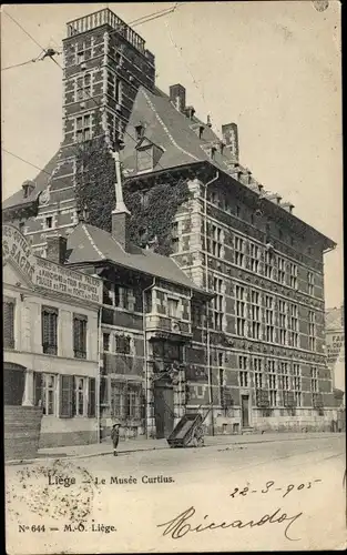 Ak Liège Lüttich Wallonien, Museum