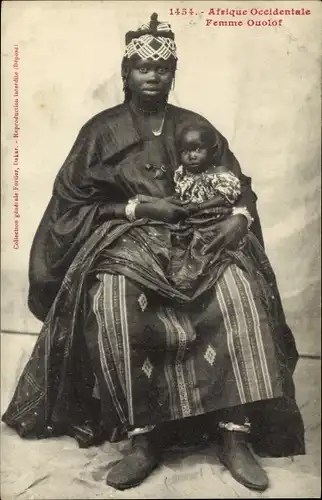 Ak Westafrika, weiblicher Ouolof