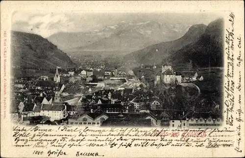 Ak Feldkirch Vorarlberg, Panorama
