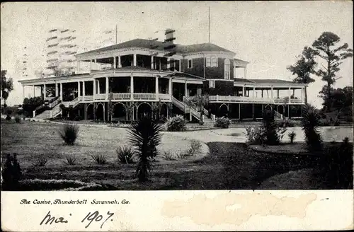 Ak Savannah Georgia USA, The Casino, Thunderbolt