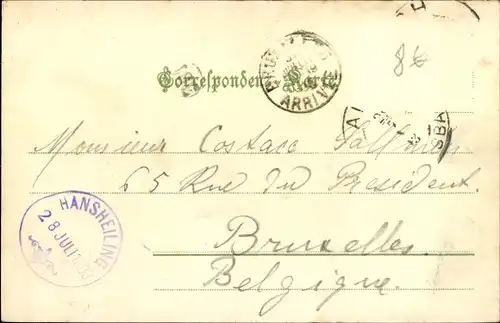 Ak Karlovy Vary Karlsbad Stadt, Hans Heilig, Elbogen