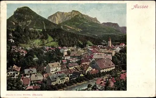 Ak Bad Aussee Steiermark, Totalansicht