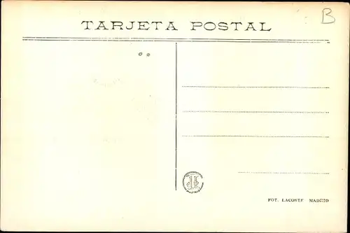 Ak Castellon, Ehepaar in spanischen Volkstrachten