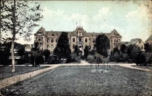 Ak Oberkaufungen Kaufungen Hessen, Heilstätte, Gartenansicht