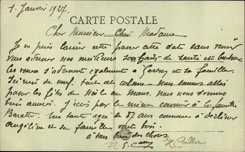 Ak La Grand Lucé Sarthe, Rathaus, Rathaus